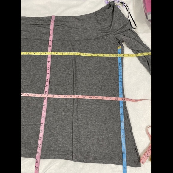 NWT $52 Bobeau‎ Marllyn Off Shoulder Knit Blouse in Grey [ PLUS SZ 2X ] - Picture 12 of 12